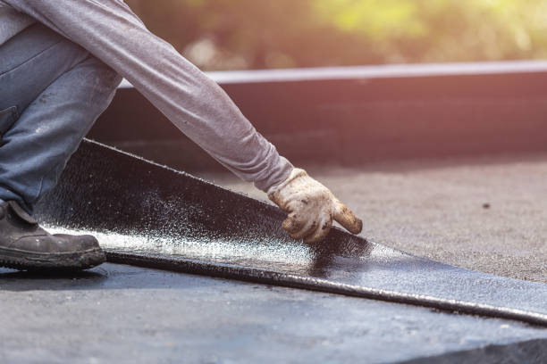 Professional Emergency Waterproofing technician working in Red Bank, NJ